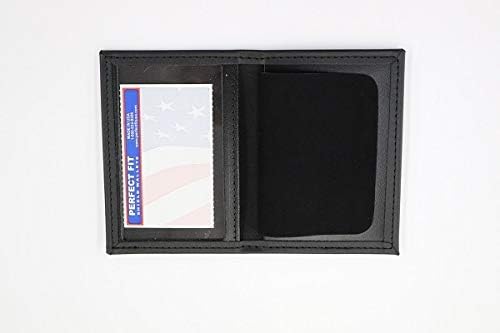 Perfect Fit Dress Leather Badge and ID Case for LA County Sheriff (Cutout PF622)