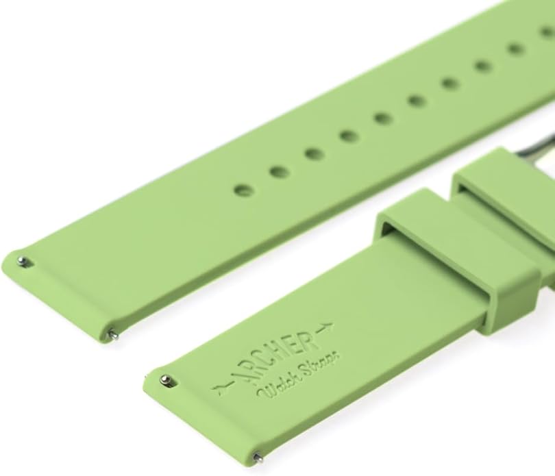 Archer Watch Straps - Soft Silicone Quick Release Watch Bands