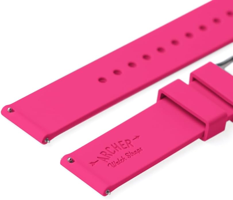 Archer Watch Straps - Soft Silicone Quick Release Watch Bands