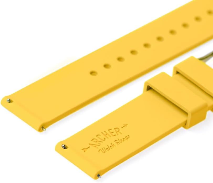 Archer Watch Straps - Soft Silicone Quick Release Watch Bands
