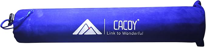 Cacoy PU Leather Desk Pad, 55" x 16" Computer Desk Writing Mat for Office and Home, Large Gaming Keyboard Mouse Pad (Black)