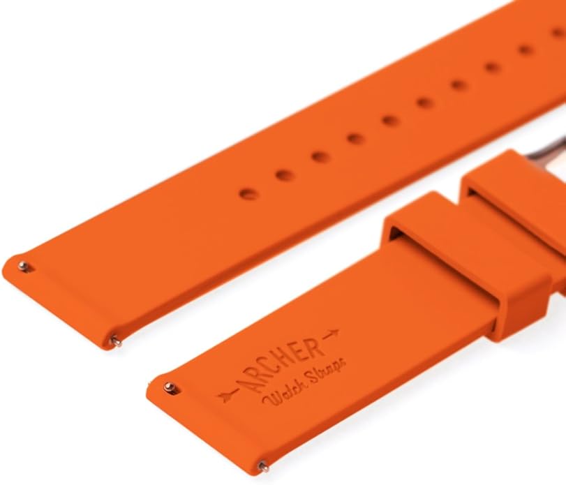 Archer Watch Straps - Soft Silicone Quick Release Watch Bands