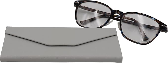 Real Sic Glasses Case for Men and Women - Magnetic Folding Hard Shell Sunglass Holder - Inspired by Solid Color