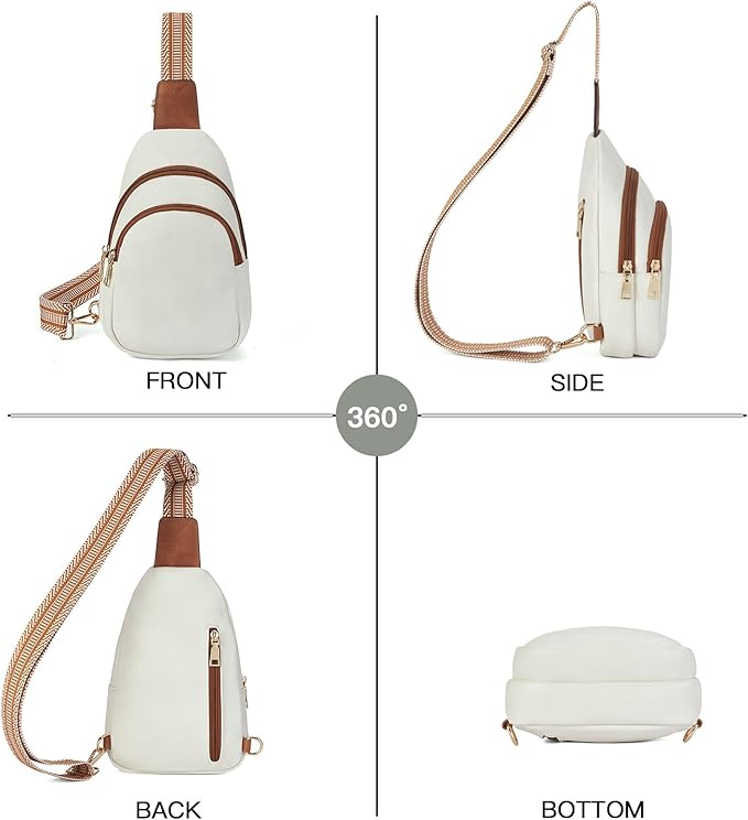 Telena Crossbody Bags for Women Leather Cross Body Sling Bag for Woman Travel