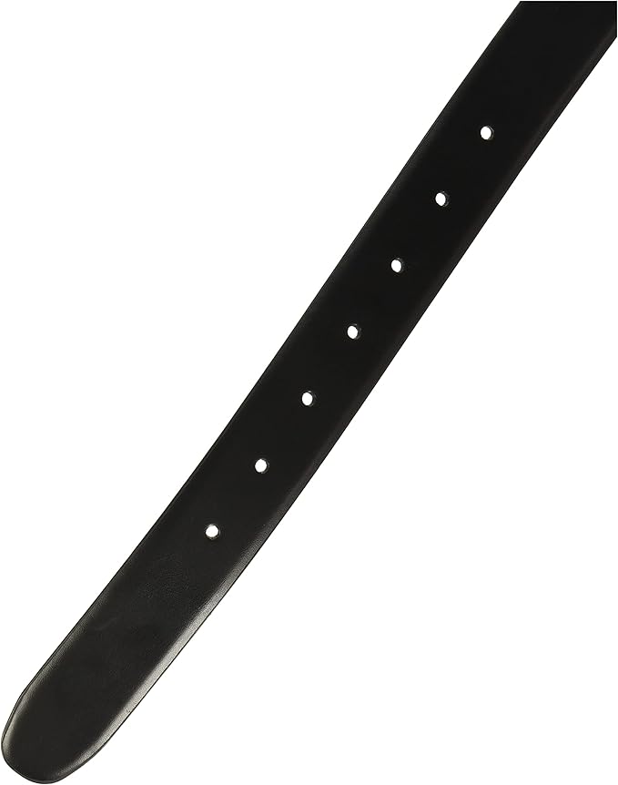 Perry Ellis Men's Portfolio Reversible Cap Faux Leather Dress Belt Black & Brown