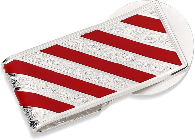 Montana Silversmiths Made in the USA Western Lifestyle Money Clip (American Made Liberty Hinged)