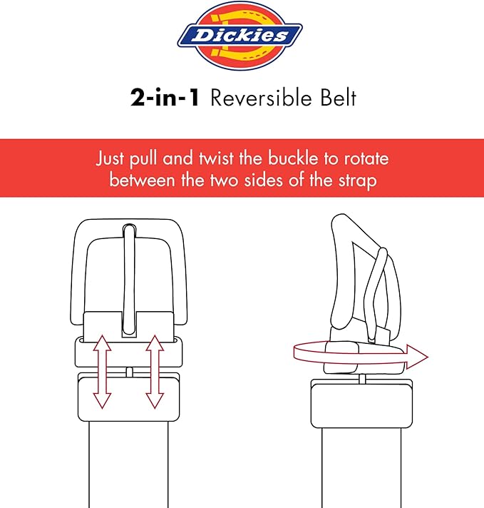Dickies Men's Reversible Belt