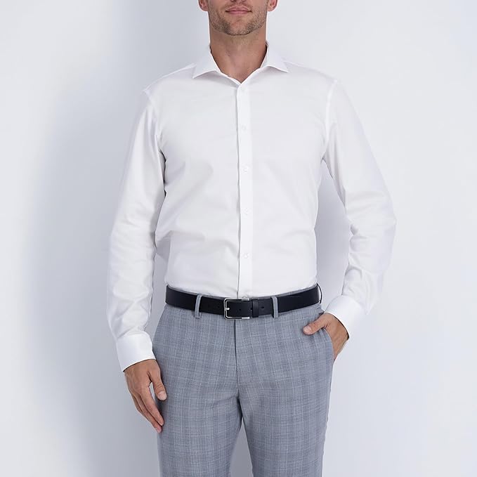 Calvin Klein Men's Dress & Casual Belt – Sleek Ck Design for for Work, Jeans & Everyday Fashion