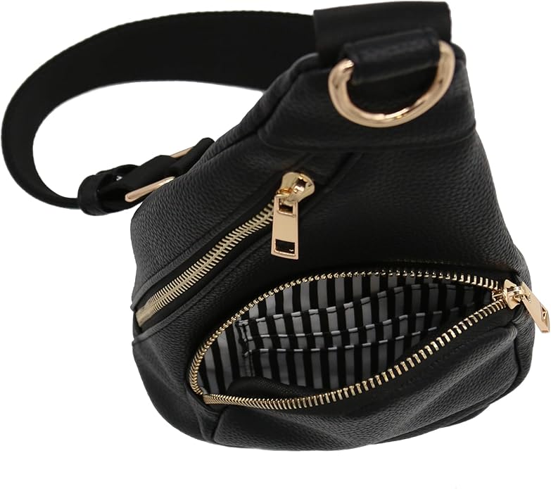 FashionPuzzle Compact Triangle Sling Bag | Compact