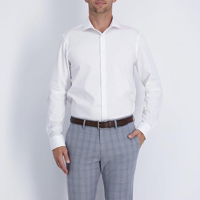 Calvin Klein Men's Dress & Casual Belt – Sleek Ck Design for for Work, Jeans & Everyday Fashion