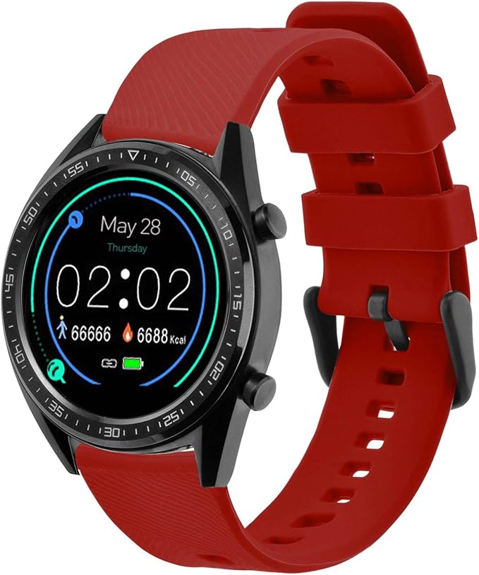 BISONSTRAP Watch Strap 18mm 19mm 20mm 21mm 22mm, Quick Release Silicone Watch Bands for Men Women