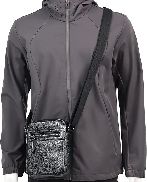 Small/Medium Crossbody bag for men shoulder bag mens purse satchel leather messenger bag gift man