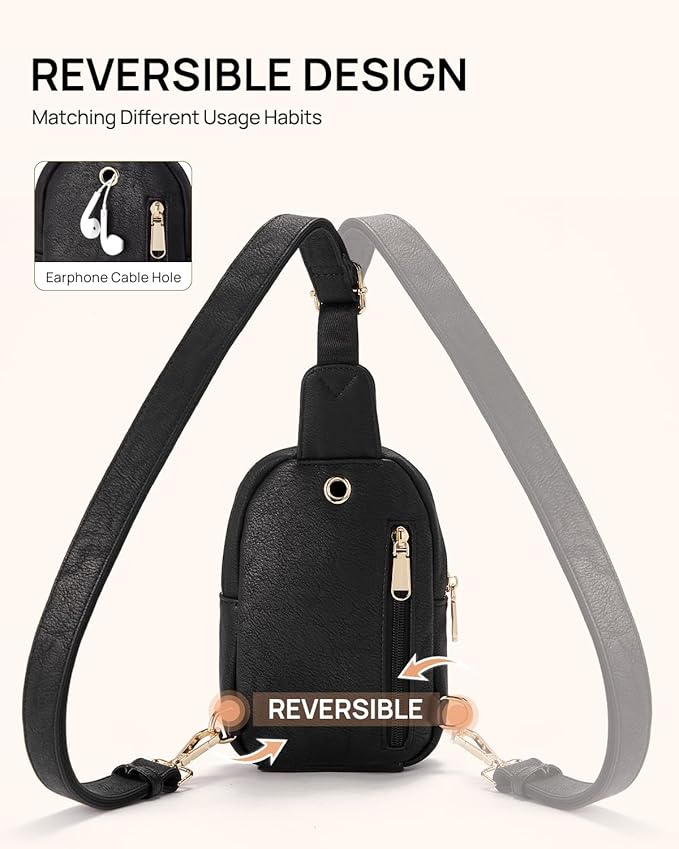 Telena Crossbody Bags for Women Leather Cross Body Sling Bag for Woman Travel