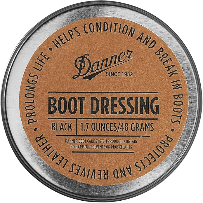 Danner Boot Dressing Leather Conditioner 4 and 1.7 oz – Restores & Conditions Full-Grain Leather, Unisex