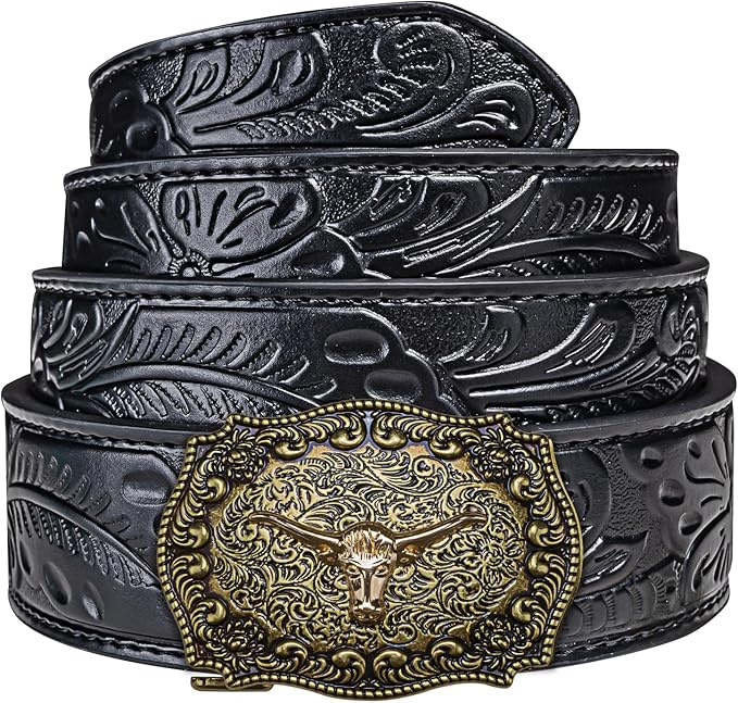 Dubulle Designer Mens Belts, Sliding Automatic Buckle Ratchet Dress Belt TOP Genuine Leather Strap Gifts
