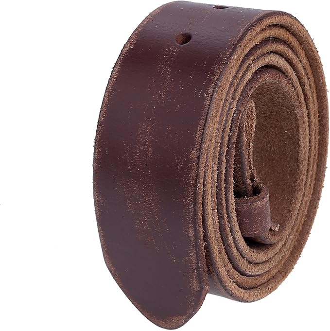Gelante Genuine Full Grain Leather Belt Strap without Belt Buckle