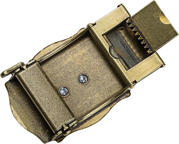 Barry.Wang Mens Belts Leather Ratchet Automatic Buckle Slide Click 1 3/8" Designer Dress Fashion Classic Casual Work Business