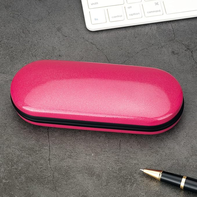 Vemiss Hard Shell Eyeglass Cases, Lightweight Portable Glasses Case for Women Men