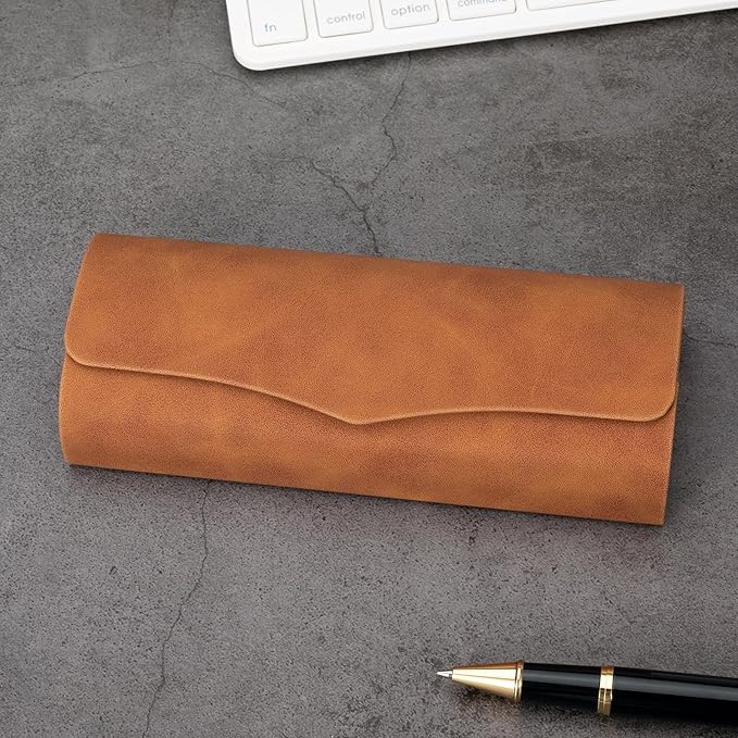 Vemiss Hard Shell Eyeglass Cases, Lightweight Portable Glasses Case for Women Men