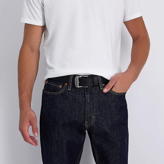 Levi’s Men’s Casual Leather Belt, Classic Strap for Jeans & Everyday Wear