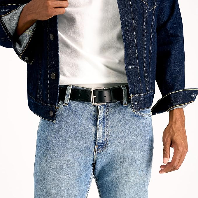 Levi’s Men’s Casual Leather Belt, Classic Strap for Jeans & Everyday Wear