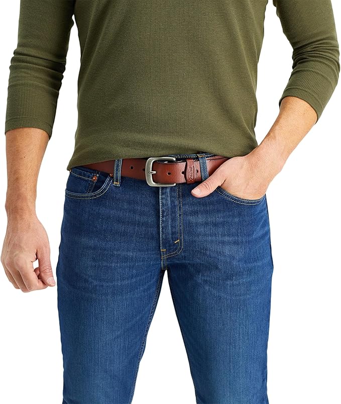 Levi’s Men’s Casual Leather Belt, Classic Strap for Jeans & Everyday Wear