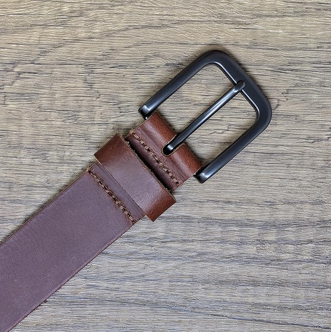 Ashford Ridge 34mm (1.25") Full Hide Leather Belt - Made in England