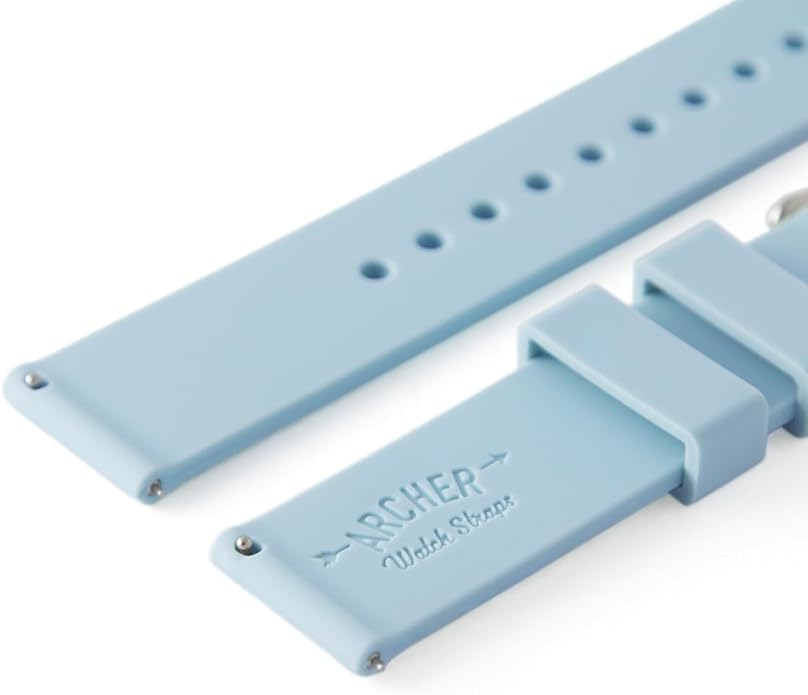 Archer Watch Straps - Soft Silicone Quick Release Watch Bands