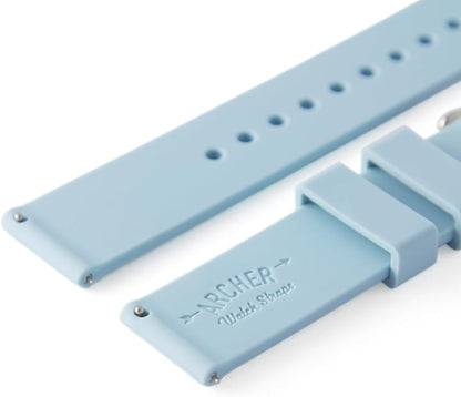 Archer Watch Straps - Soft Silicone Quick Release Watch Bands