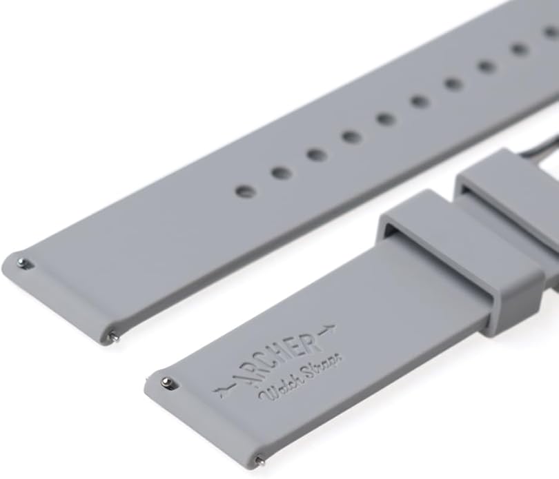 Archer Watch Straps - Soft Silicone Quick Release Watch Bands