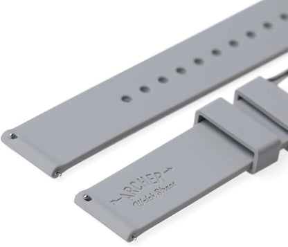Archer Watch Straps - Soft Silicone Quick Release Watch Bands