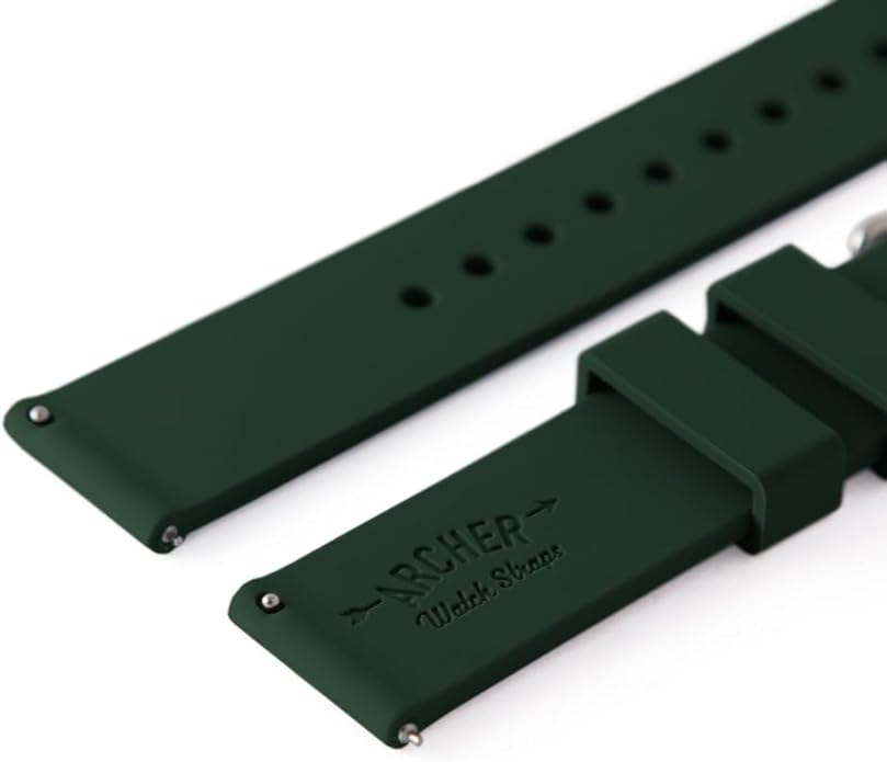 Archer Watch Straps - Soft Silicone Quick Release Watch Bands