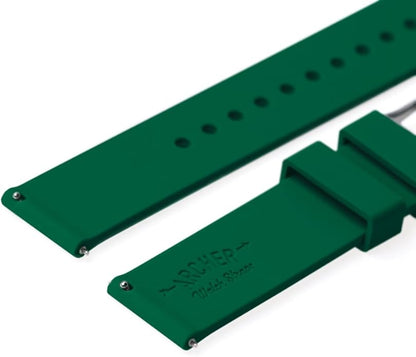 Archer Watch Straps - Soft Silicone Quick Release Watch Bands