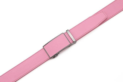 Fabio Valenti Mens Belt,Ratchet Belt Dress with 1 3/8" Genuine Leather with Easier Adjustable Buckle, Trim to Fit