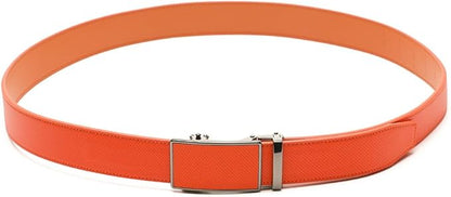 Fabio Valenti Mens Belt,Ratchet Belt Dress with 1 3/8" Genuine Leather with Easier Adjustable Buckle, Trim to Fit