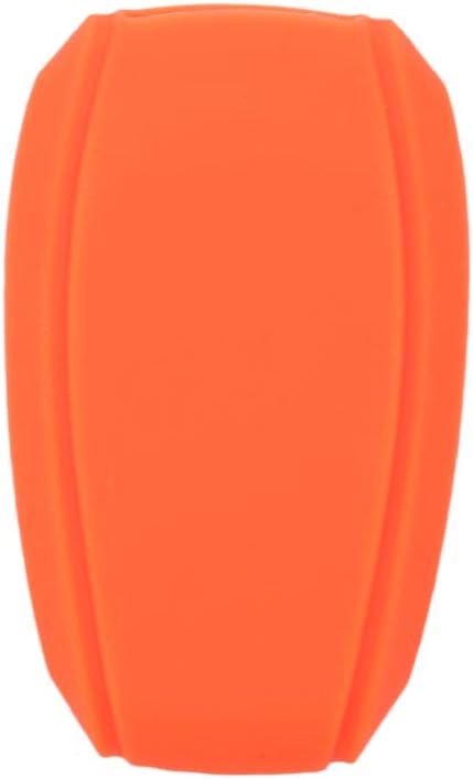 SEGADEN Silicone Cover Protector Case Holder Skin Jacket Compatible with Subaru 4 Button Smart Remote Key Fob CV4255 Orange