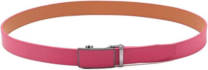 Fabio Valenti Mens Belt,Ratchet Belt Dress with 1 3/8" Genuine Leather with Easier Adjustable Buckle, Trim to Fit