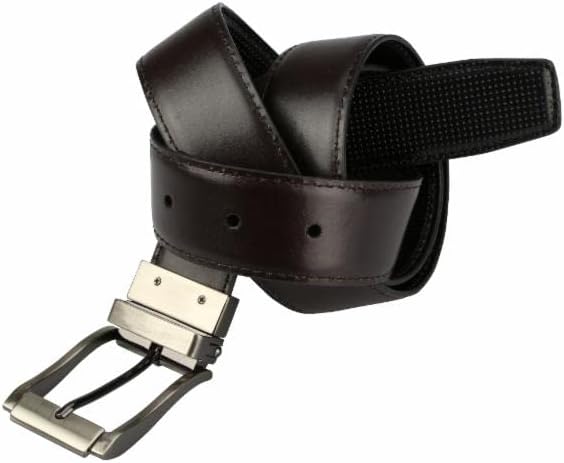 Steve Madden Men's Reversible Men's Dress Casual Every Day Leather Belt