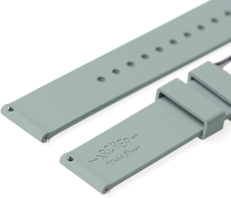 Archer Watch Straps - Soft Silicone Quick Release Watch Bands