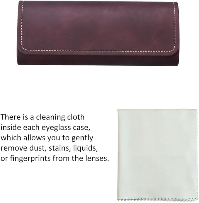 VisionGlobal Hard Shell Eyeglass Case for Eyeglasses and Sunglasses for Men/Women and Kids