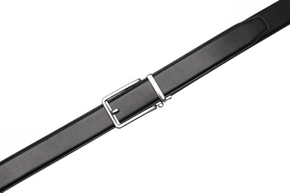 Fabio Valenti Mens Belt,Ratchet Belt Dress with 1 3/8" Genuine Leather with Easier Adjustable Buckle, Trim to Fit