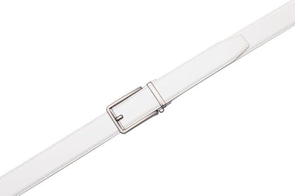 Fabio Valenti Mens Belt,Ratchet Belt Dress with 1 3/8" Genuine Leather with Easier Adjustable Buckle, Trim to Fit
