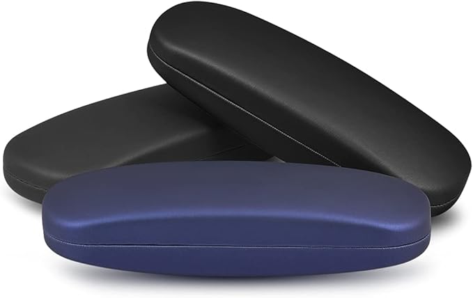 RayLove Unisex Hard Shell Eyeglasses Cases, Protective Case For Glasses