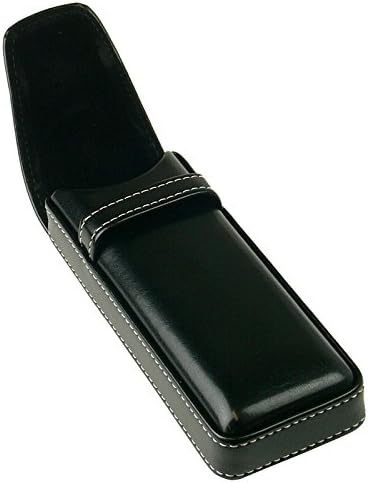 M-world Men's Gentleman's Leather-Tone Glasses Case,Stylish, Smart