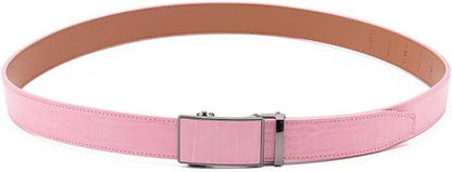 Fabio Valenti Mens Belt,Ratchet Belt Dress with 1 3/8" Genuine Leather with Easier Adjustable Buckle, Trim to Fit