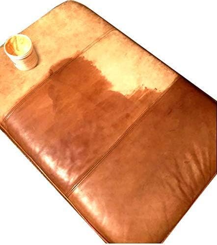 Skidmore's Restoration Cream | Leather Repair for Furniture, Leather Conditioner | Restoration Cream will Restore Antique Wood | Non-Toxic Formula, Made in USA | 6 Oz | Made in USA