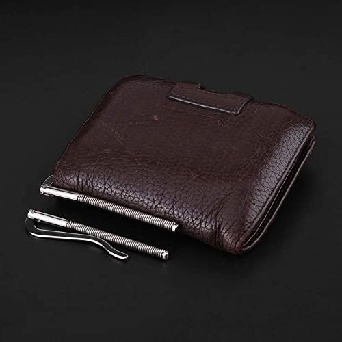 5Pcs Spring Money Clip Steel Bar Nickel Plate for Bifold Wallet Purse Leather Craft Tools Ideal Christmas gift Father's Day gift Silver 2.9 Inch