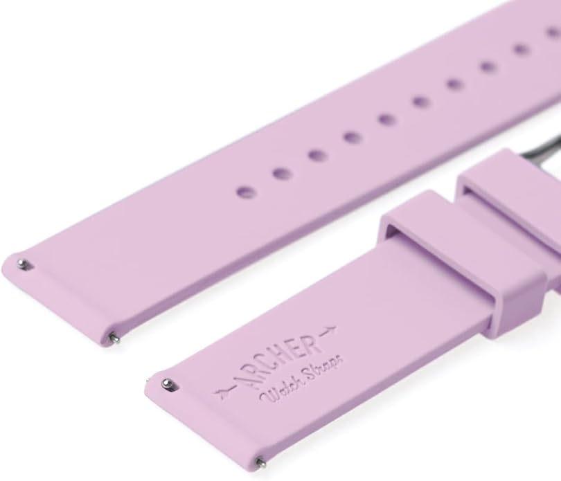 Archer Watch Straps - Soft Silicone Quick Release Watch Bands
