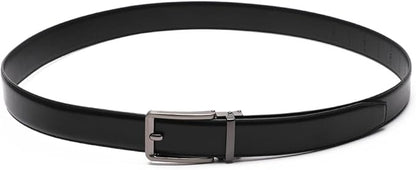 Fabio Valenti Mens Belt,Ratchet Belt Dress with 1 3/8" Genuine Leather with Easier Adjustable Buckle, Trim to Fit
