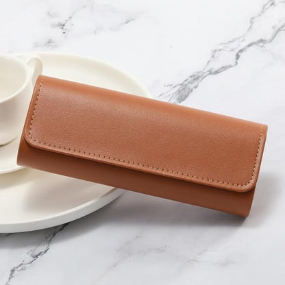 HSYMQ 3PCS Glasses Case, Eyeglasses Case Hard Shell, Reading Hard Glasses Cases for Women Men